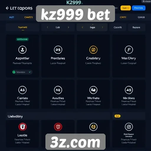 Recursos e funcionalidades do kz999 bet em destaque