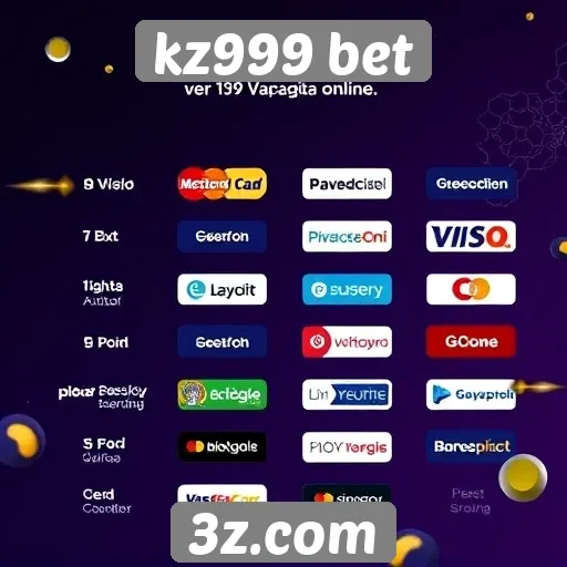 Métodos de pagamento oferecidos por kz999 bet